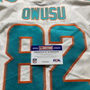 NFL - Dolphins Francis Owusu Game Cut Jersey Size 38