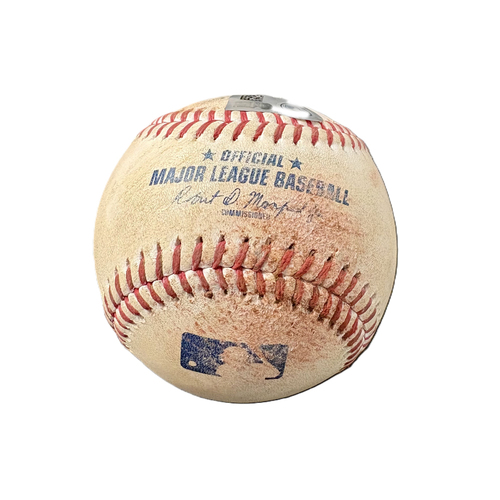 Photo of Game Used Baseball: Xavier Edwards single off Jesse Scholtens - Top 5 - May 15, 2026 v MIA