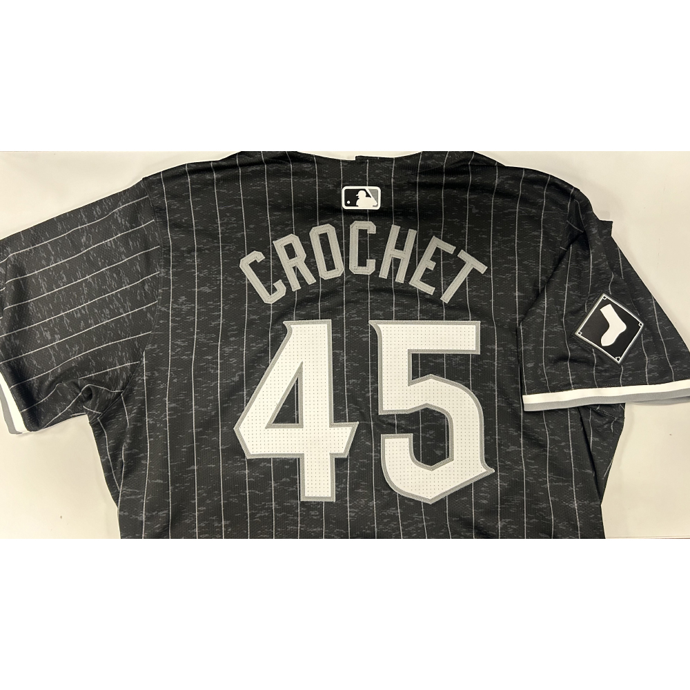 Garrett Crochet 2024 Team Issued City Connect Jersey Size 48 White