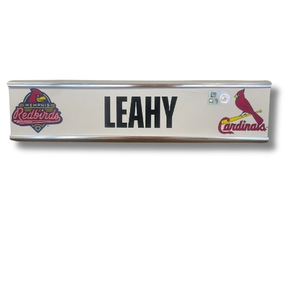 Kyle Leahy Authenticated Locker Name Plate