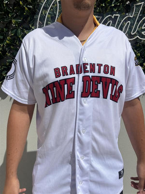 #38 Ethan Lege Bradenton Nine Devils Jersey Auction