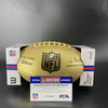 NFL - Steelers Kaleb Johnson Signed Gold Composite Football