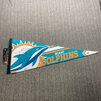 Dolphins - Kelvin Sheppard Signed Felt Pennant