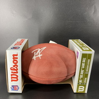 NFL - Bears Riley Ridley Signed Authentic Football