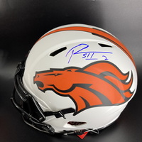 NFL - Broncos Patrick Surtain  Signed Authentic Lunar Eclipse Speed Helmet