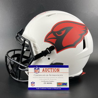 NFL - Cardinals Trey McBride signed lunar eclipse helmet