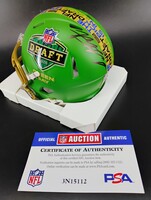 NFL - Bengals Shemar Stewart Signed NFL Draft Mini Helmet