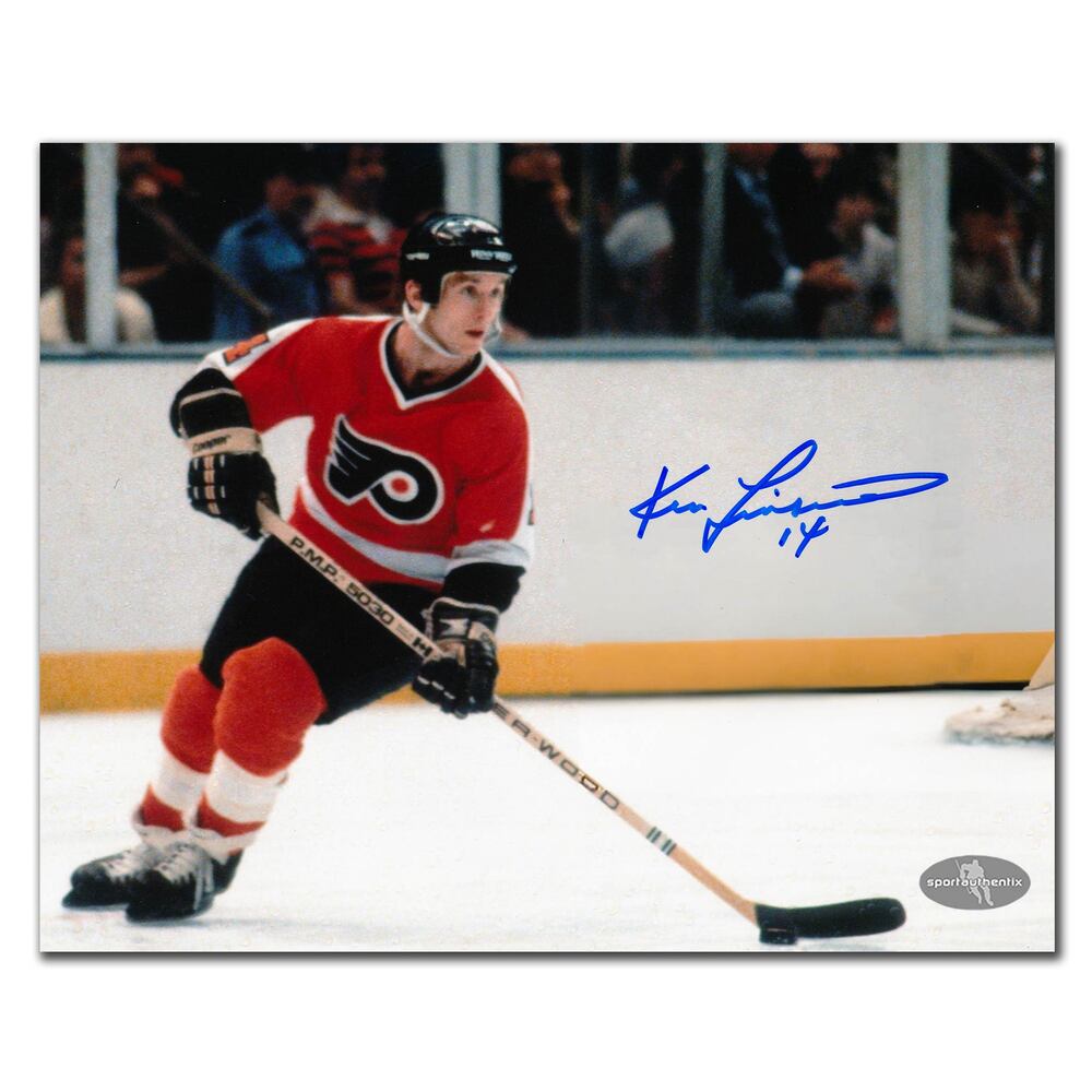 Ken Linseman Philadelphia Flyers Autographed 8x10