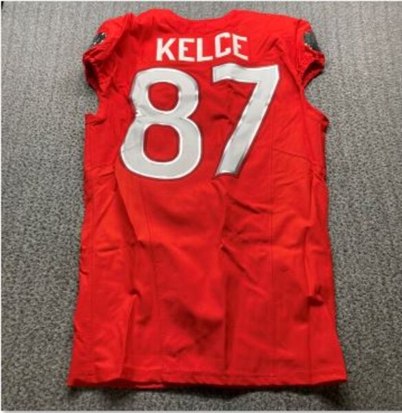 NFL - Chiefs Travis Kelce Game Issued Pro Bowl Games Jersey Size 42