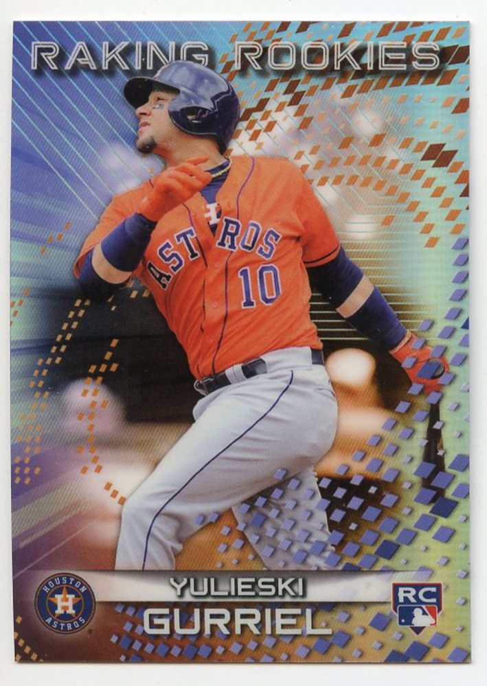 2017 Bowman's Best Raking Rookies #RRYG Yulieski Gurriel