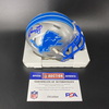 NFL - Lions Isaac TeSlaa Signed Mini Helmet