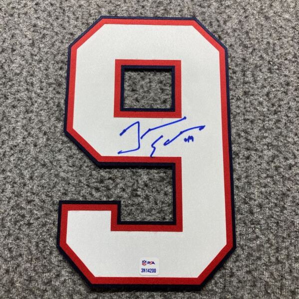 NFL - Bills Tremaine Edmunds Signed Jersey Number