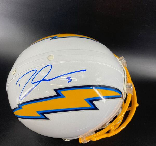 NFL - Chargers Derwin James Signed Authentic Proline Helmet