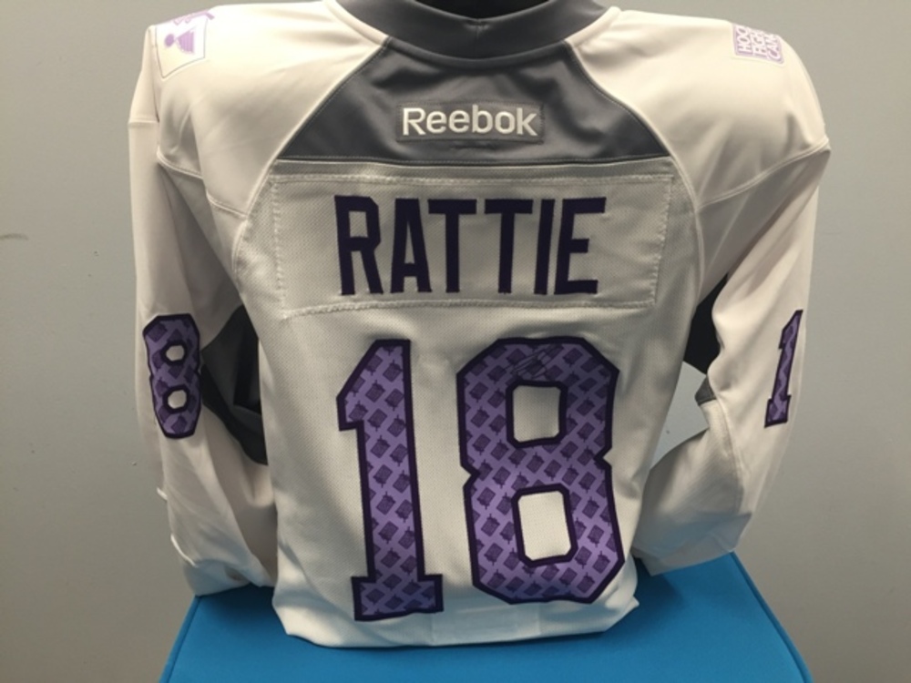 Ty Rattie Hockey Fights Cancer Jersey