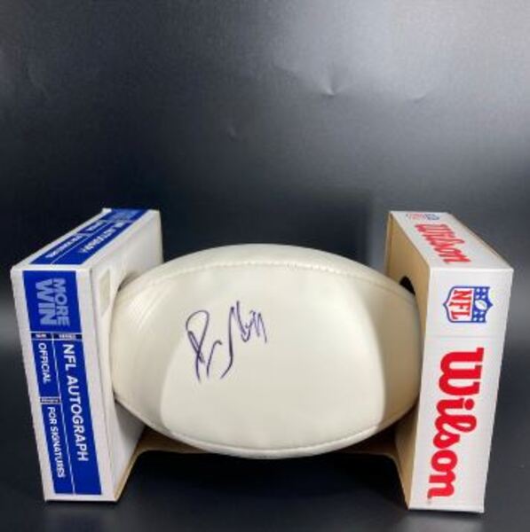 Patriots - Jamie Collins Signed Panel Ball with Patriots Logo