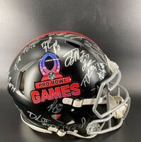 NFL - Multi Signed Authentic 2023 Pro Bowl Games Speed Helmet Signed by ...