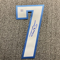 NFL - Titans Taylor Lewan Signed Jersey Number