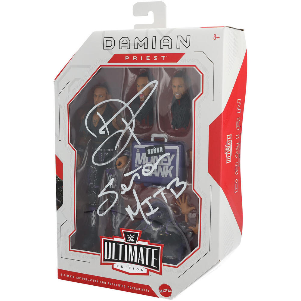 Damian Priest Autographed Mattel Action Figure with Inscription