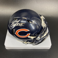 NFL - Bears Colston Loveland Signed Mini Helmet