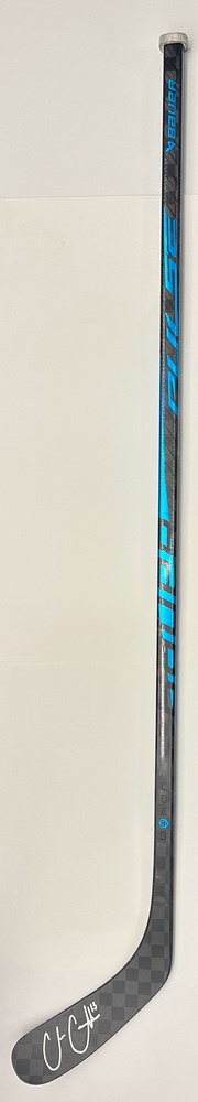 #13 Cole Caufield Game Used Stick - Autographed - Montreal Canadiens