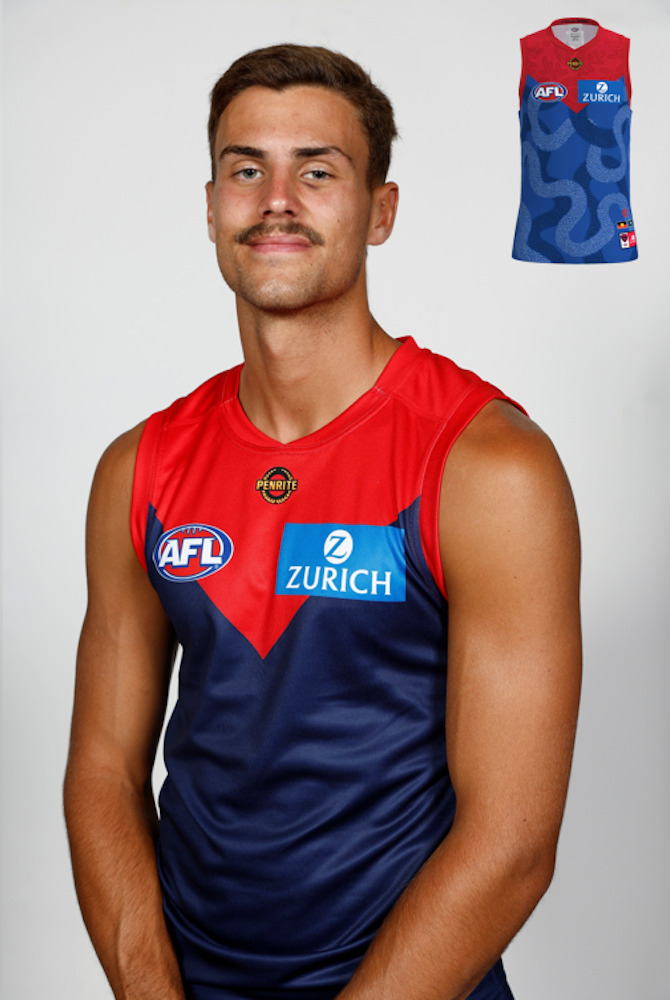 Melbourne Demons 2026 Indigenous Guernsey - Luker Kentfield #44