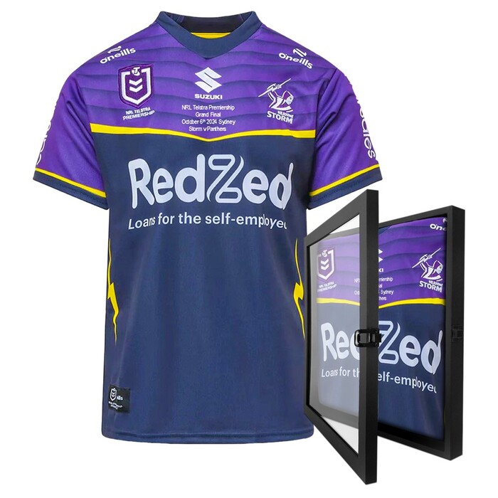 Harry Grant #9 Melbourne Storm Player Issue Grand Final Jersey  