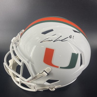 NFL - Miami Cam Ward Signed Replica Speed Helmet