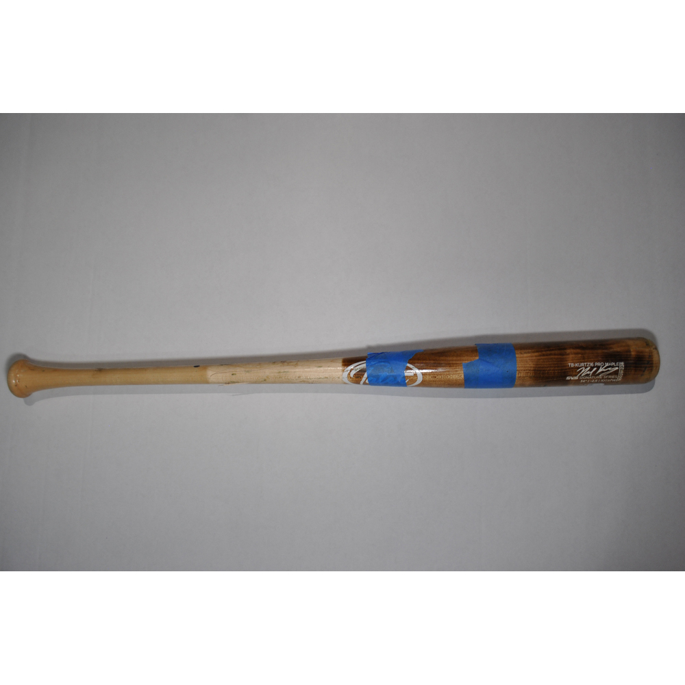 Nick Kurtz Game-Used Broken Bat - Brown Tater Bats TB-KURTZ16 Pro