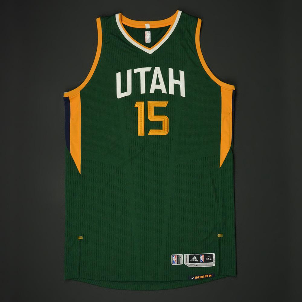 Derrick Favors - Utah Jazz - New Alternate Game-Worn ...