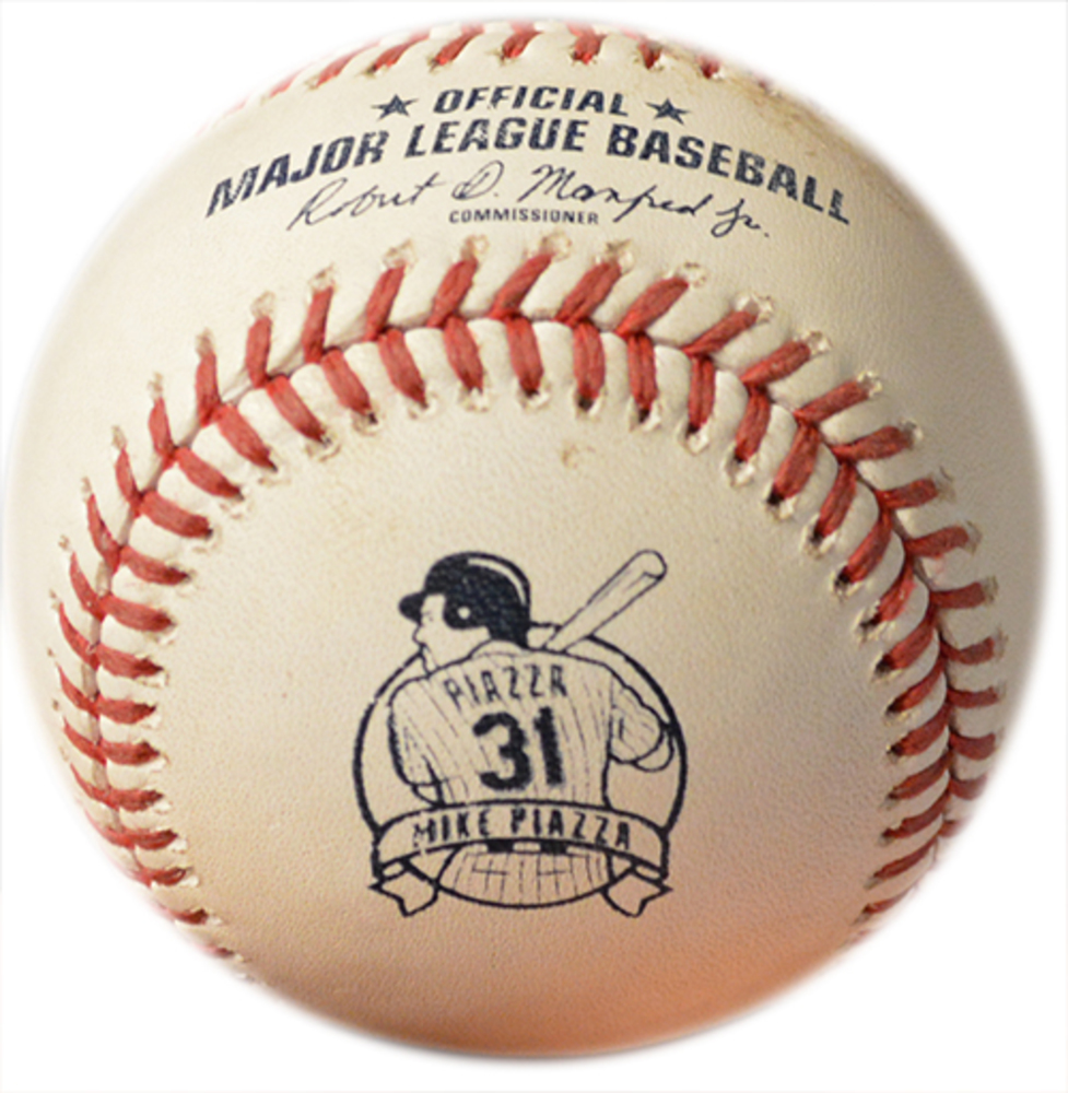 Game Used Baseball Seth Lugo to Mark Reynolds Pitch in the Dirt