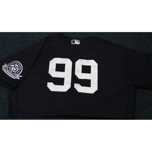Team-Issued Spring Training Jersey - Aaron Judge - #99 - Jersey Size - 48