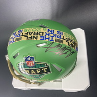 NFL - Bengals Shemar Stewart Signed NFL Draft Mini Helmet