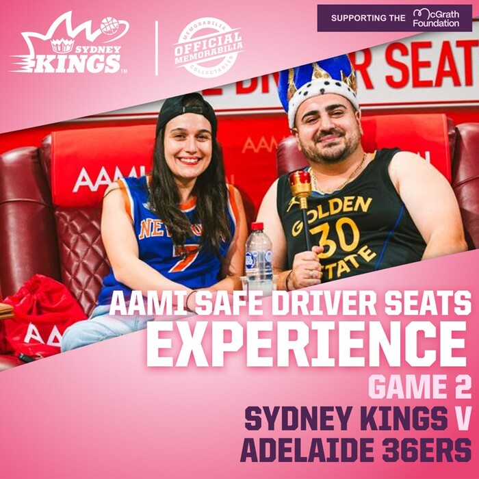 Photo of AAMI Drivers Seats & Sydney Kings Premium Game Day Experience