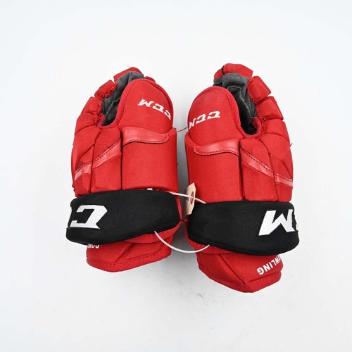 Image of Dowling, Justin<br>CCM HG 12 Gloves<br>New Jersey Devils<br>2024-25<br>#37