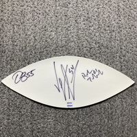 NFL - Multi Sign Panel Signed By Derrick Brooks, Jeremiah Trotter, And R...