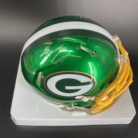 NFL - Packers Sean Clifford Signed mini helmet