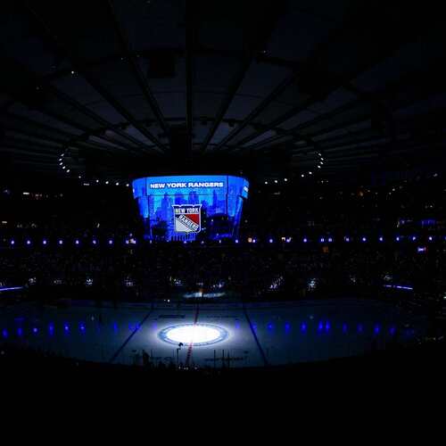 NEW YORK RANGERS VS. NEW JERSEY AT MADISON SQUARE GARDEN