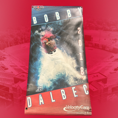 Bobby Dalbec - Salem Red Sox Player Banner - 4'x2'