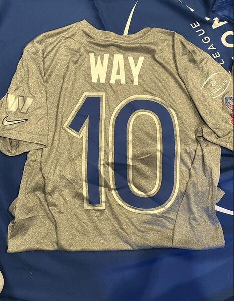 Pro Bowl Games - Commanders Tress Way Practice Worn Shirt - Worn 2.2.26