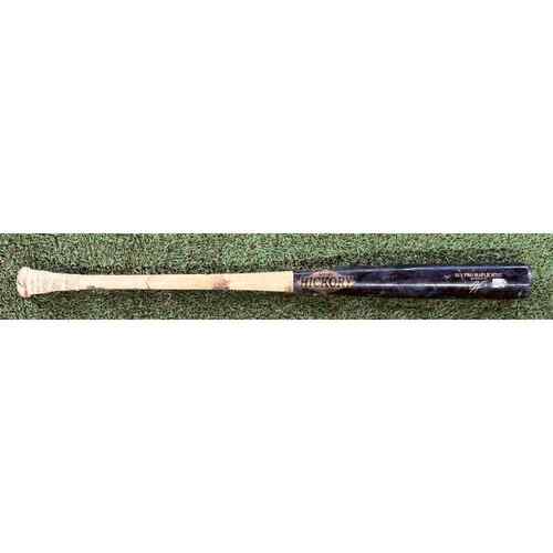 Photo of Justin Foscue Texas Rangers Game-Used Bat - 2RBI Double (MLB AUTHENTICATED)