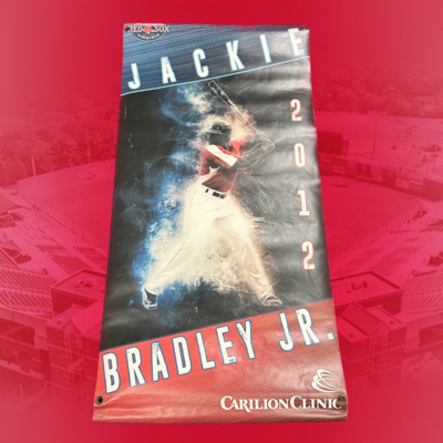 Jackie Bradley Jr. - Salem Red Sox Player Banner - 4'x2'