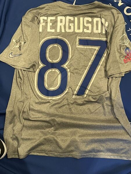 Pro Bowl Games - Cowboys Jake Ferguson Practice Worn Shirt - Worn 2.2.26