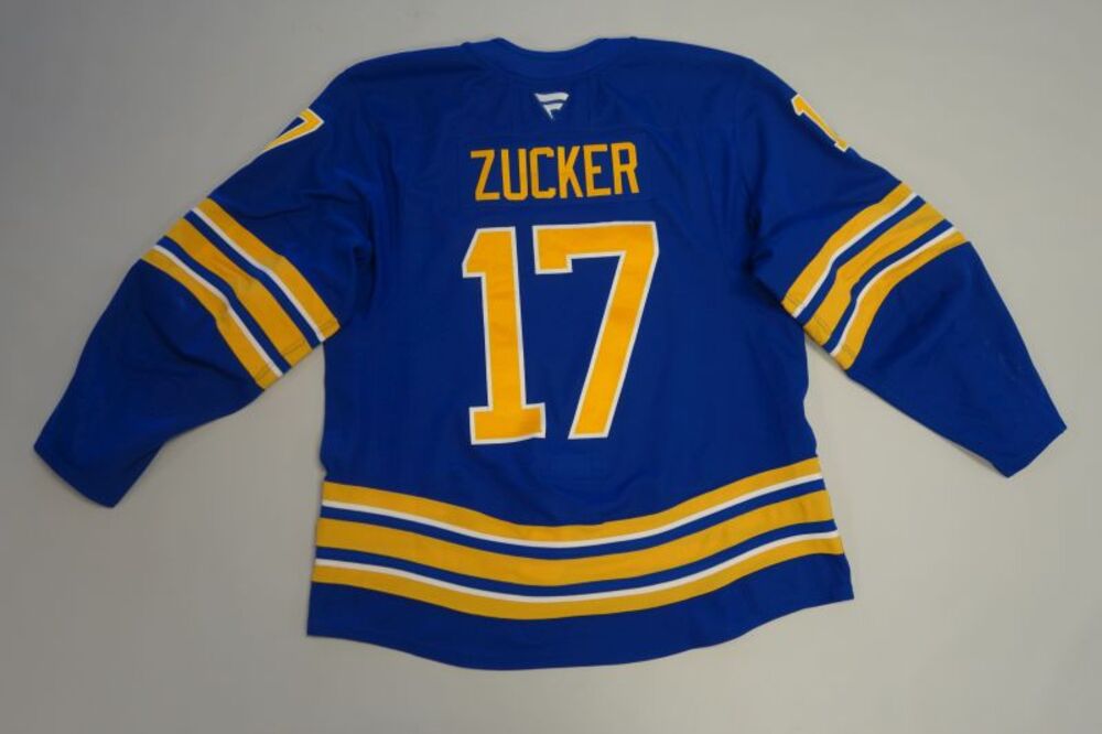 Jason Zucker 2025-26 Buffalo Sabres Set 1 Home Jersey