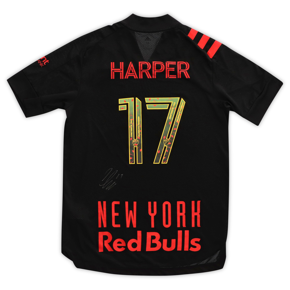 Cameron Harper New York Red Bulls MatchUsed & Signed