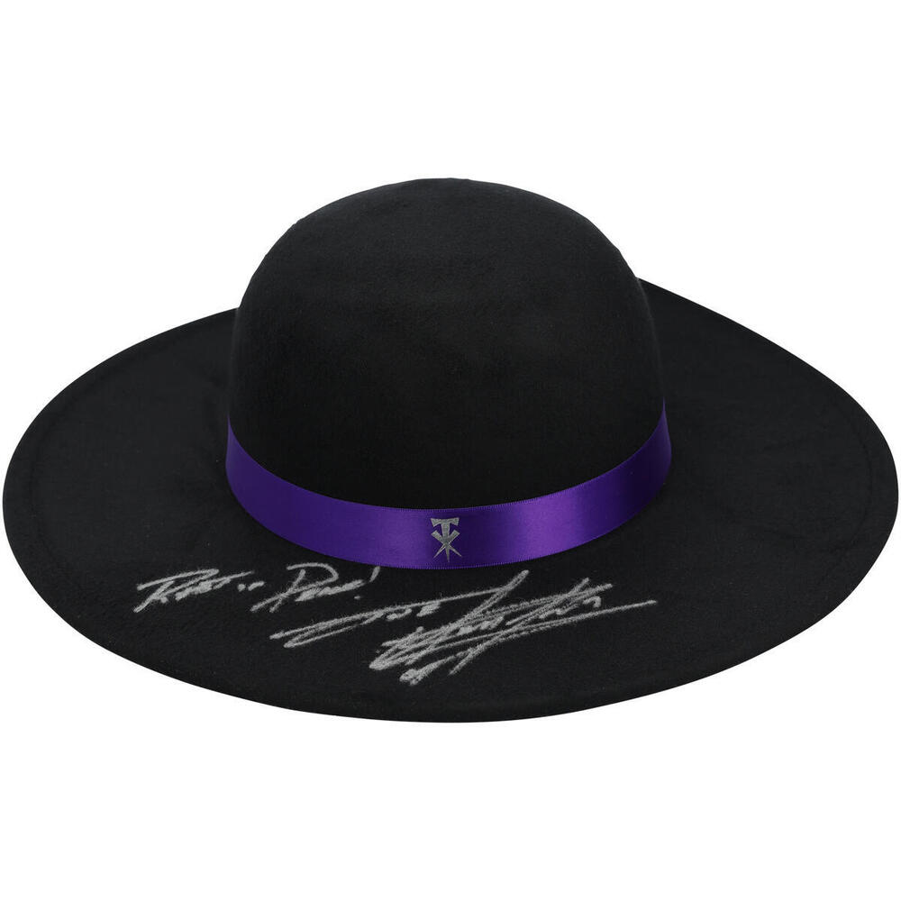 The Undertaker Autographed Classic Hat with Inscription