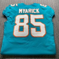 NFL - Dolphins Chris Myarick Game Cut Jersey Size 42