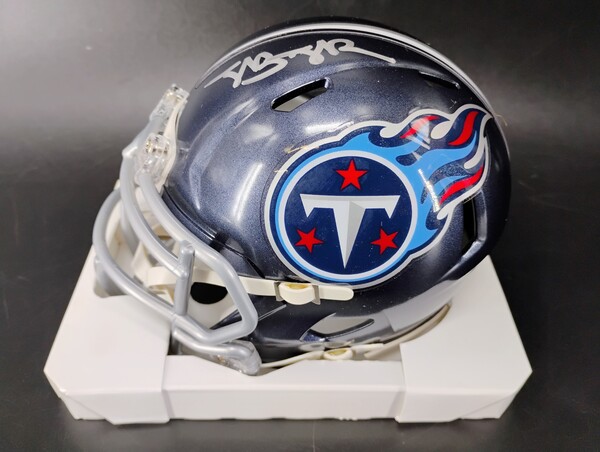 Titans Jarvis Brownlee Jr. Signed Mini Helmet (Not Authenticated)