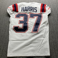 Crucial Catch - Patriots Damien Harris Game Issued Jersey 2022 Season Si...