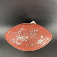 Panthers - Multi Signed Authentic Football With STS Logo With Over 11 Si...