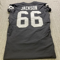 NFL - Raiders Gabe Jackson Game Used International Series Jersey (11/19/...